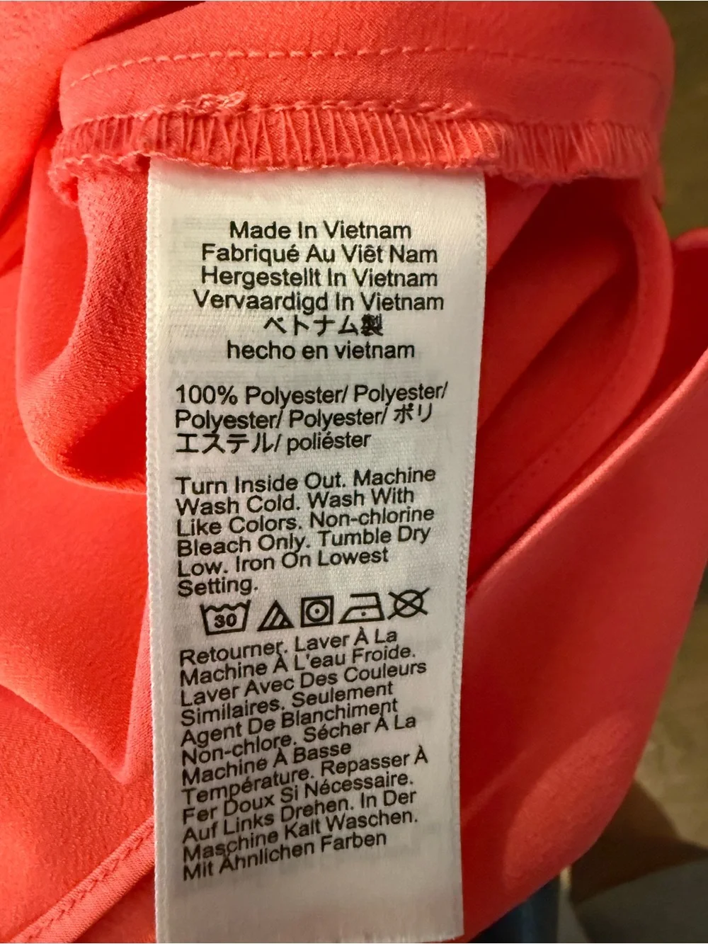 J. Crew Coral Scoop Neck Sleeveless Tank